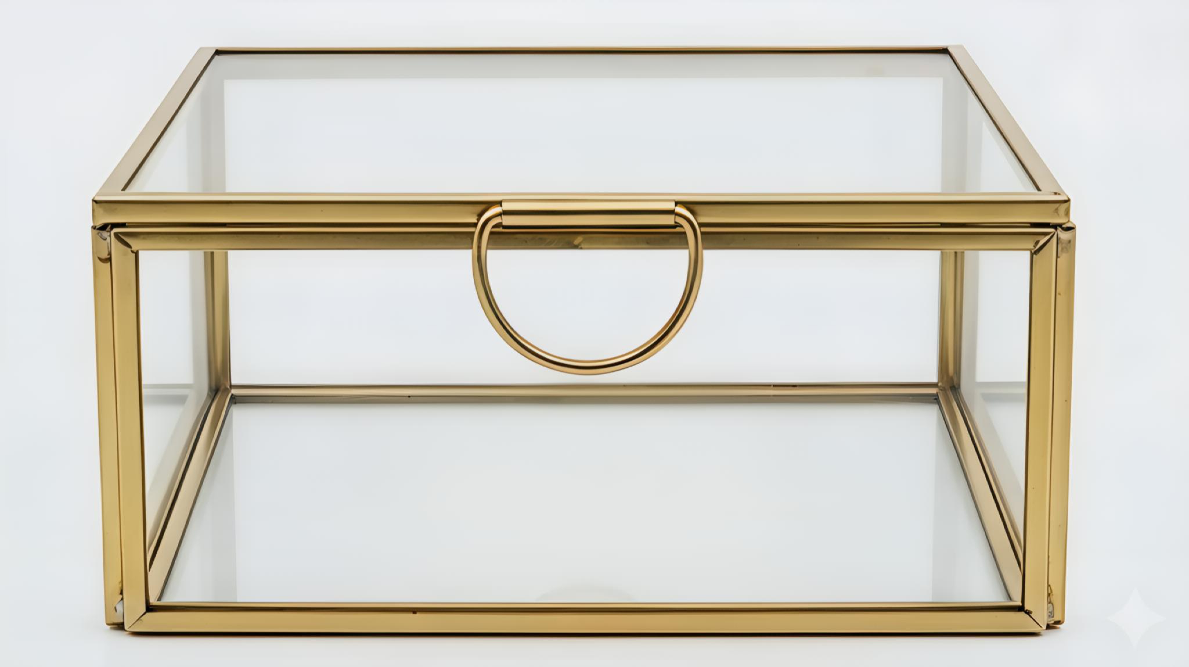 Glass Jewelry Box