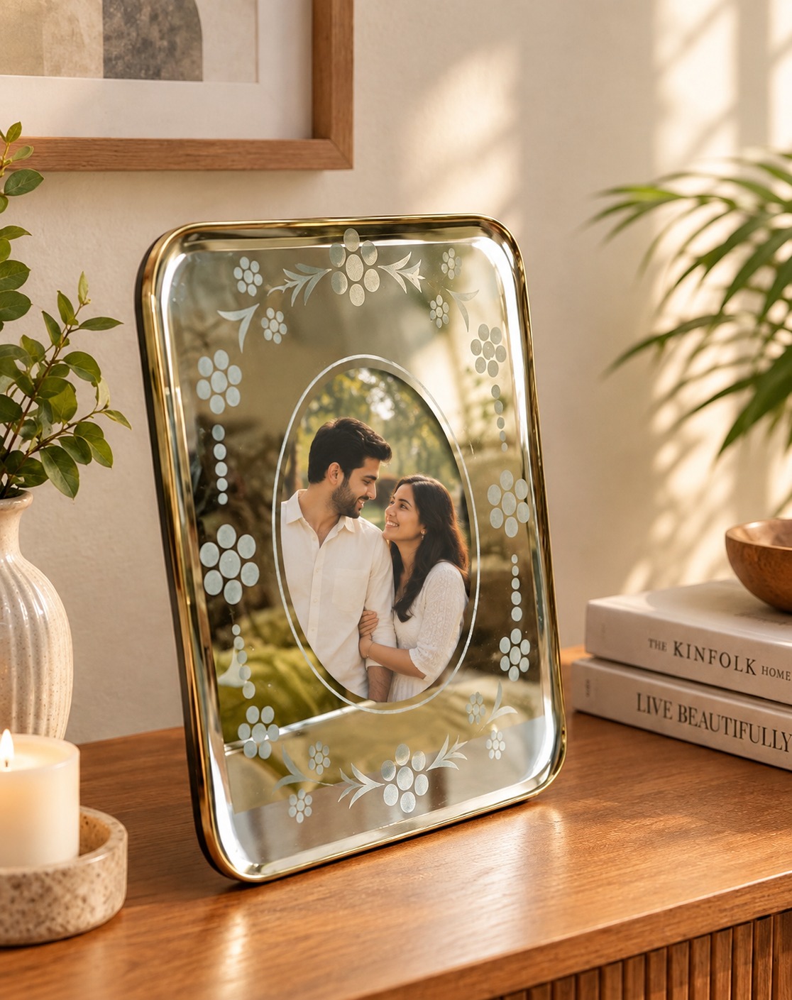 Glass Photo Frame