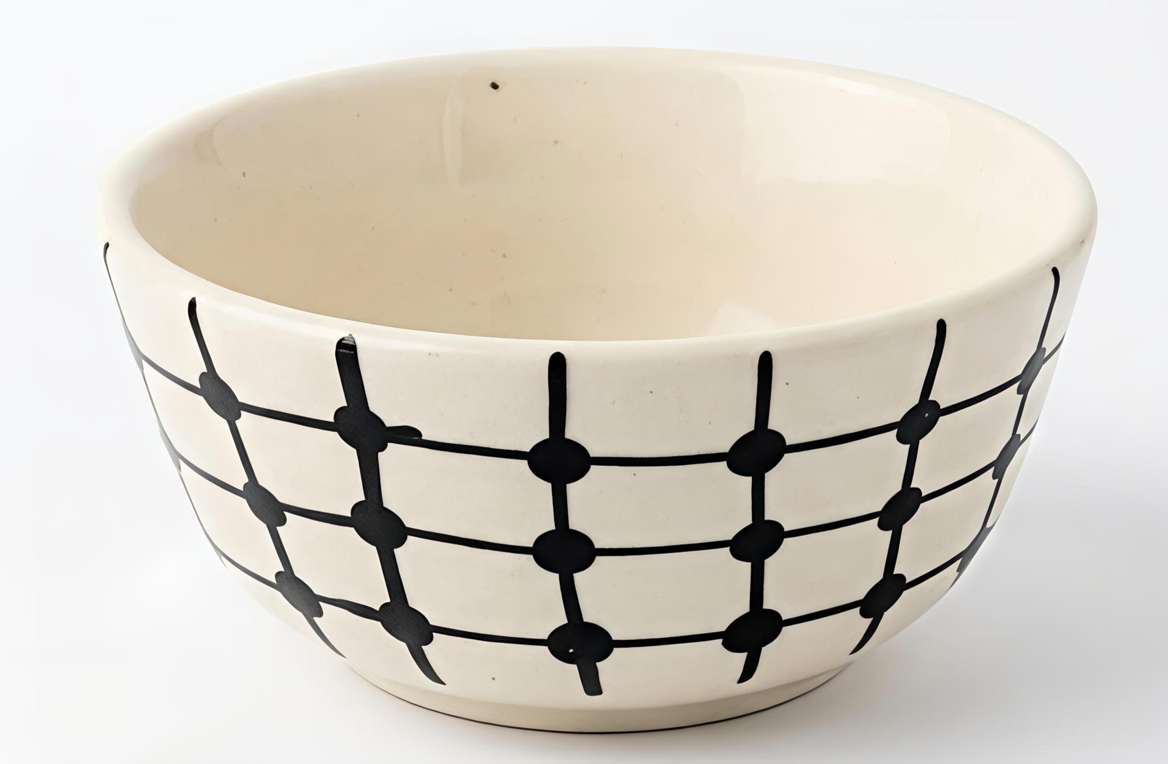 CERAMIC PATTERN DESIGN BOWL