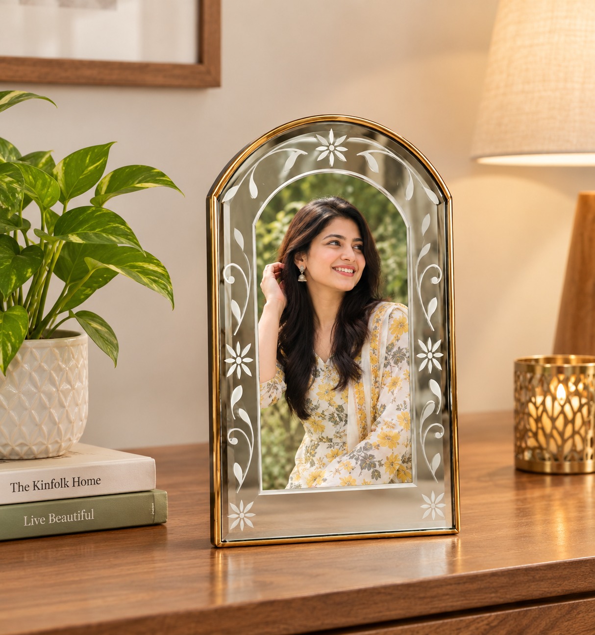 Glass Photo Frame
